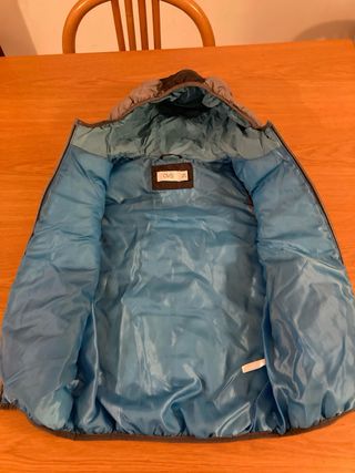 Gilet imbottito bambino grigio