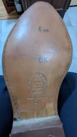 Botas camperas marrones de piel