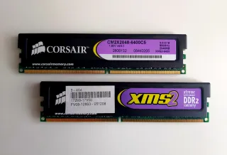 2 Memorias RAM Corsair XMS2 DDR2