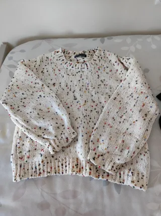 Jersey grueso multicolor Talla S/M