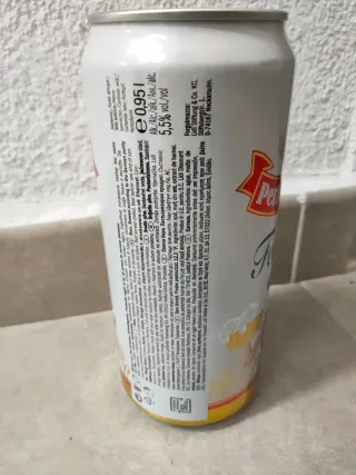 Birra in lattina 
Perlenbacher Festbier vuoto