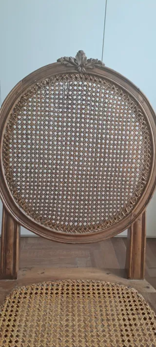 Coppia Sedie Luigi XVI Noce Fine '700