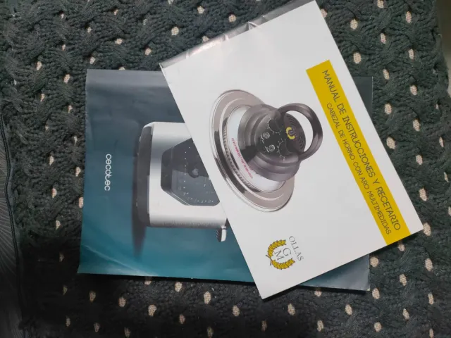 Instrucciones :Olla GM Cecotec Modelo H y cabezal