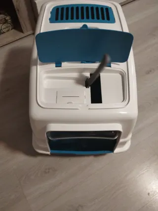 Arenero para gato nuevo