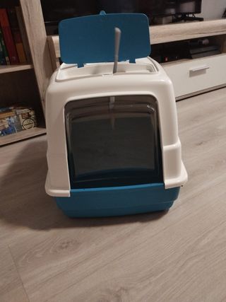 Arenero para gato nuevo