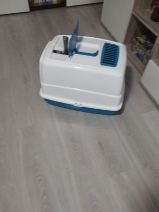 Arenero para gato nuevo