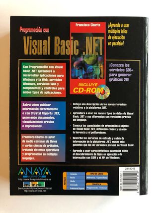 Programación con Visual Basic .NET. Libro