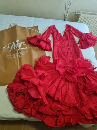 Traje de Gitana Melisa Lozano Talla S