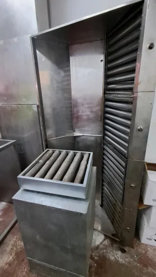 Campana extractora industrial acero inoxidable