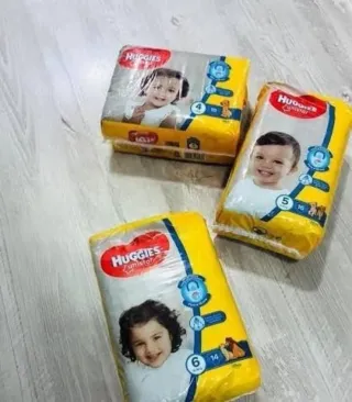 Huggies Pannolini Set 3 Pacchi Taglie 4-5-6