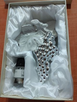 Diffusore profumo uva placcato argento