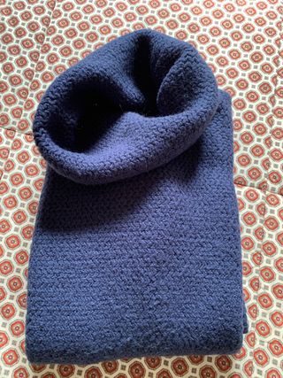 Maglione pesante donna blu