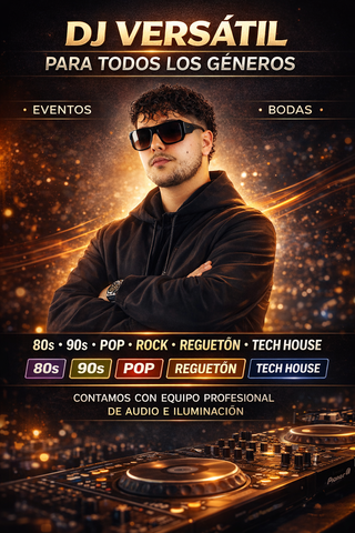 DJ Profesional para Eventos Inolvidables