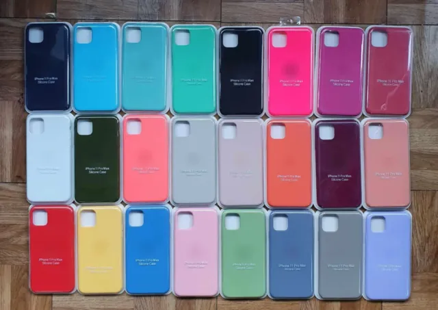 Funda de iPhone 11 Pro Max de silicona 