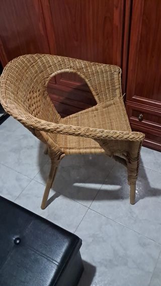 Silla ratán Ikea