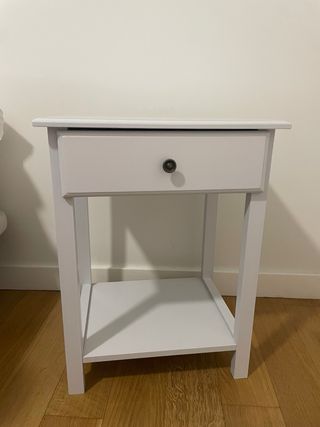 Confezione da 2 comodini laccati con cassetti