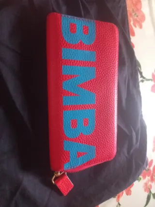 Bimba y Lola Cartera Monedero Roja y Azul