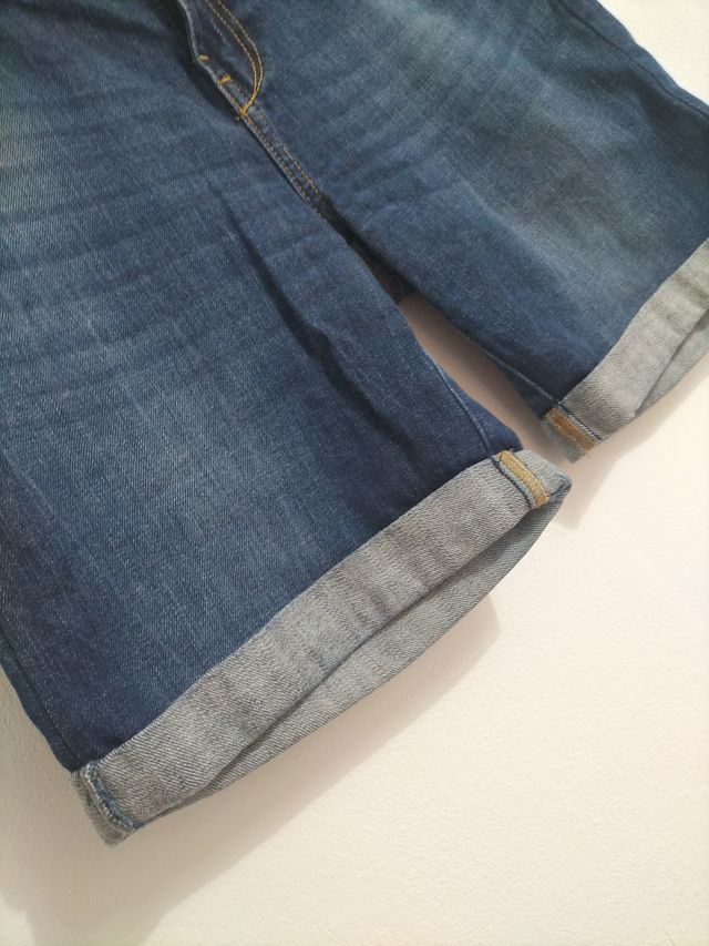 Pantalones cortos vaqueros mujer