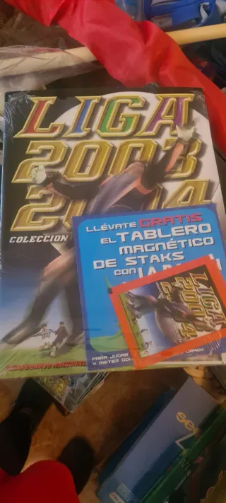 Álbum Liga 2003-2004 vacio 
