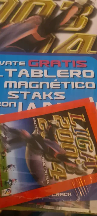 Álbum Liga 2003-2004 vacio 