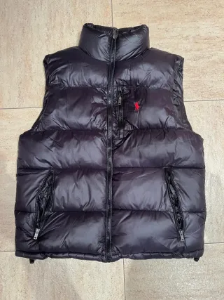 Chaleco Polo Ralph Lauren Talla M Negro