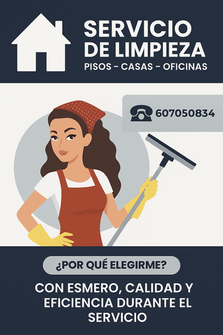 Servicio de Limpieza a Domicilio