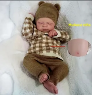 Bebé Reborn NIÑO 48cms