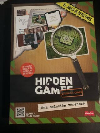 Gioco da tavolo Hidden Games: Crime Scene