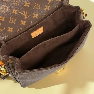 Bolso Louis Vuitton Marrón y Dorado