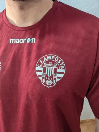 Camiseta Macron CF Amposta Talla L