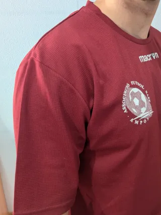 Camiseta Macron CF Amposta Talla L
