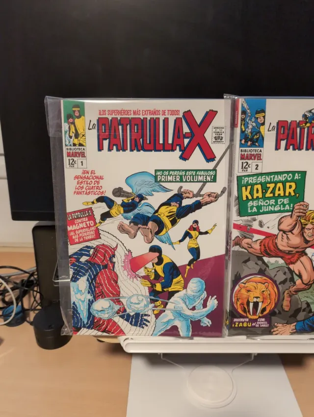 Biblioteca Marvel Patrulla X 1 y 2