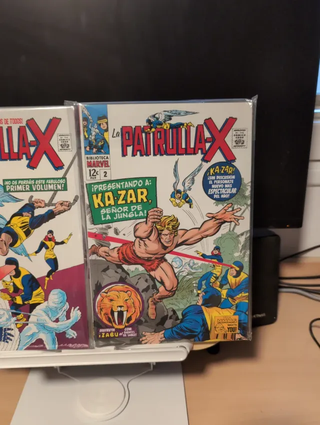 Biblioteca Marvel Patrulla X 1 y 2