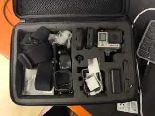 GoPro Hero 4 Black + 3 baterías + funda