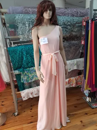 Vestido de fiesta rosa talla M