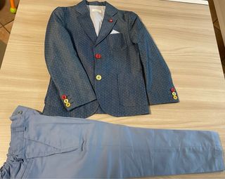 Completo elegante bambino tg 5 anni