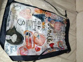 Mochila de cuerdas Anekke multicolor