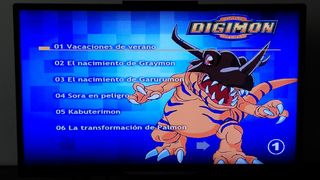 Pack series digimon dvd