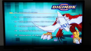 Pack series digimon dvd