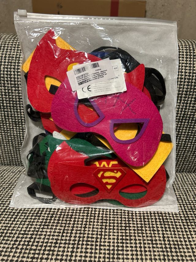 Mascherine Supereroi Feltro Set