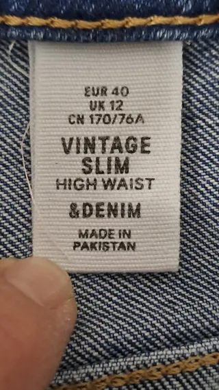 Pantalón vaquero H&M azul