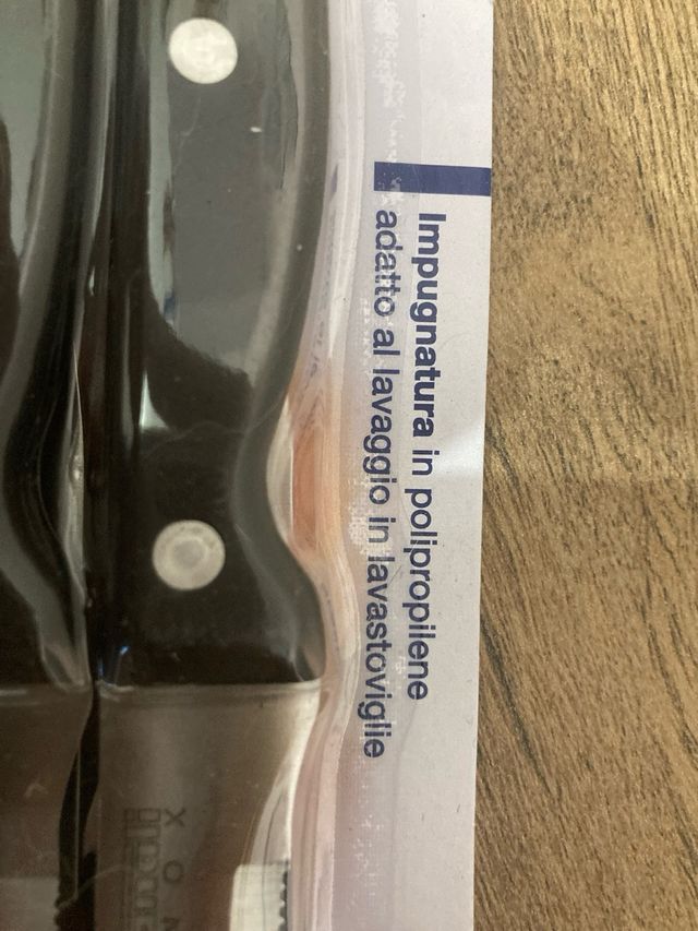 Set 6 Coltelli Tavola Gnali