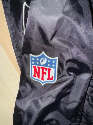 Giacca Bomber NFL Las Vegas Raiders Nera