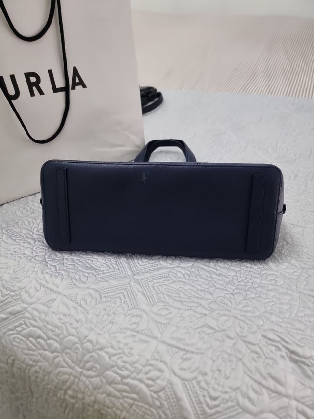 Bolso Furla de piel azul