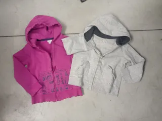 Felpe con zip bambina Blu kids