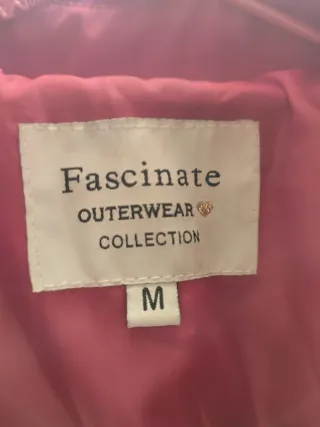 Gabardina FASHION roja talla M