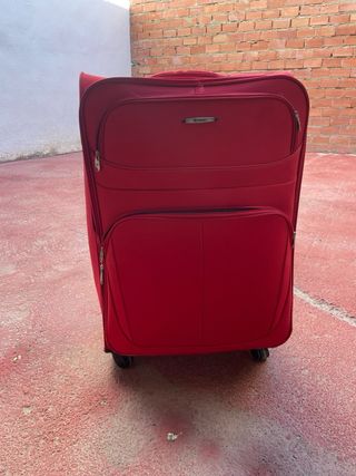 Maleta Roja con Ruedas