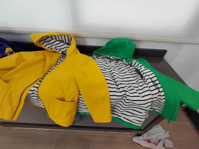 Lote 2 chaquetas impermeables niñ@s