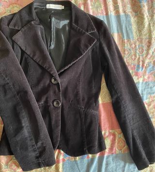 Giacca nera in cotone