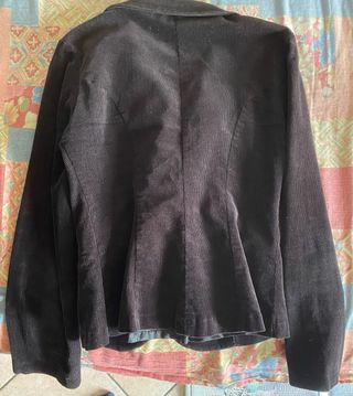 Giacca nera in cotone